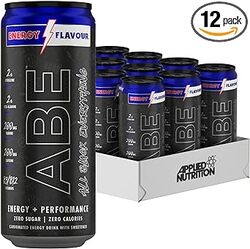 ABE Energy Drinks,Energy Flavor, 330ml, Pack of 12